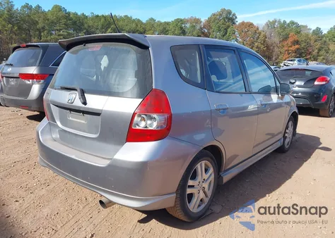 2008 Honda Fit Sport из США, поврежденный, VIN JHMGD376X8S052765